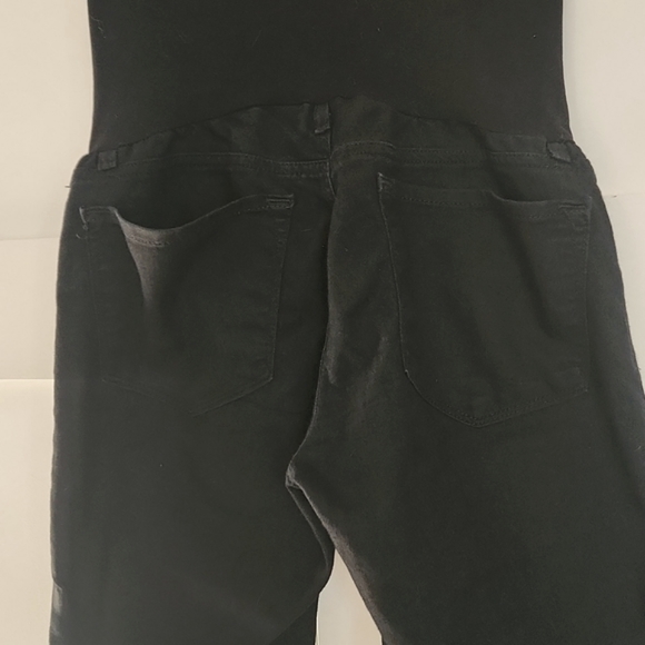 J Brand full panel black maternity pants - Picture 4 of 11